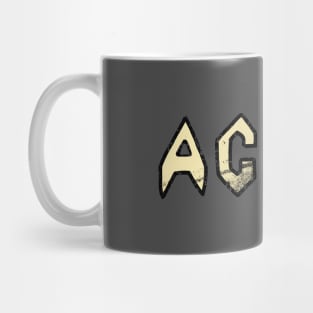 Butt-Head AC/DC Distressed - Cream Mug